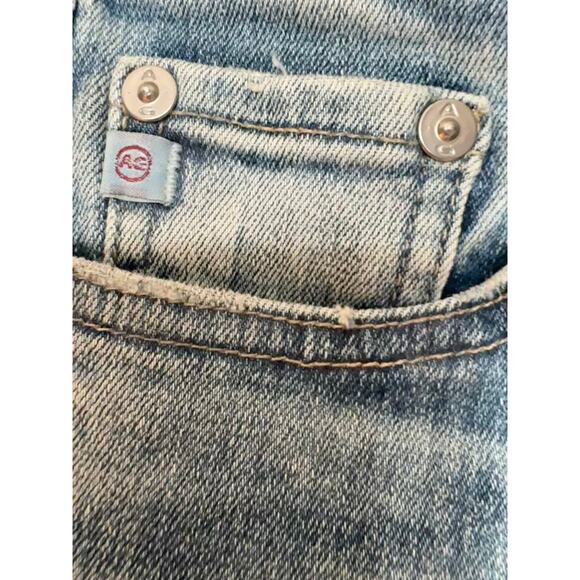 AG Adriano Goldschmied The Legging Ankle Jeans – Light Wash Raw Hem - SIZE 26 - Picture 8 of 12